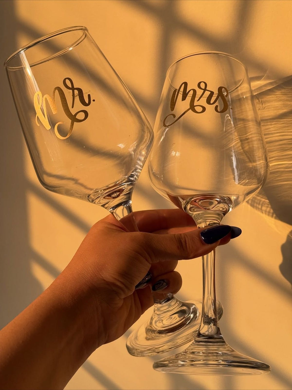 Wedding Champagne Glasses Personalized