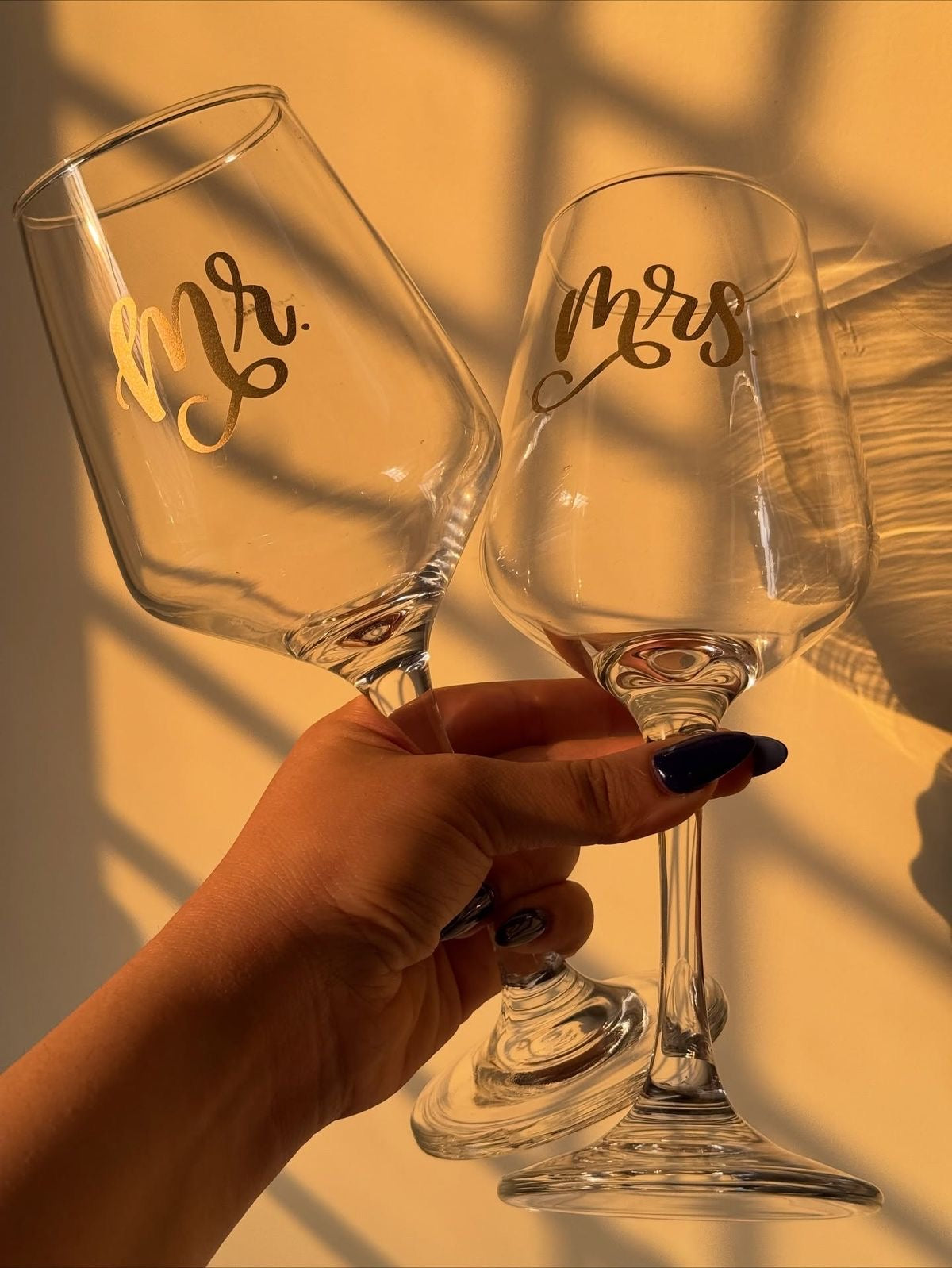 Wedding Champagne Glasses Personalized