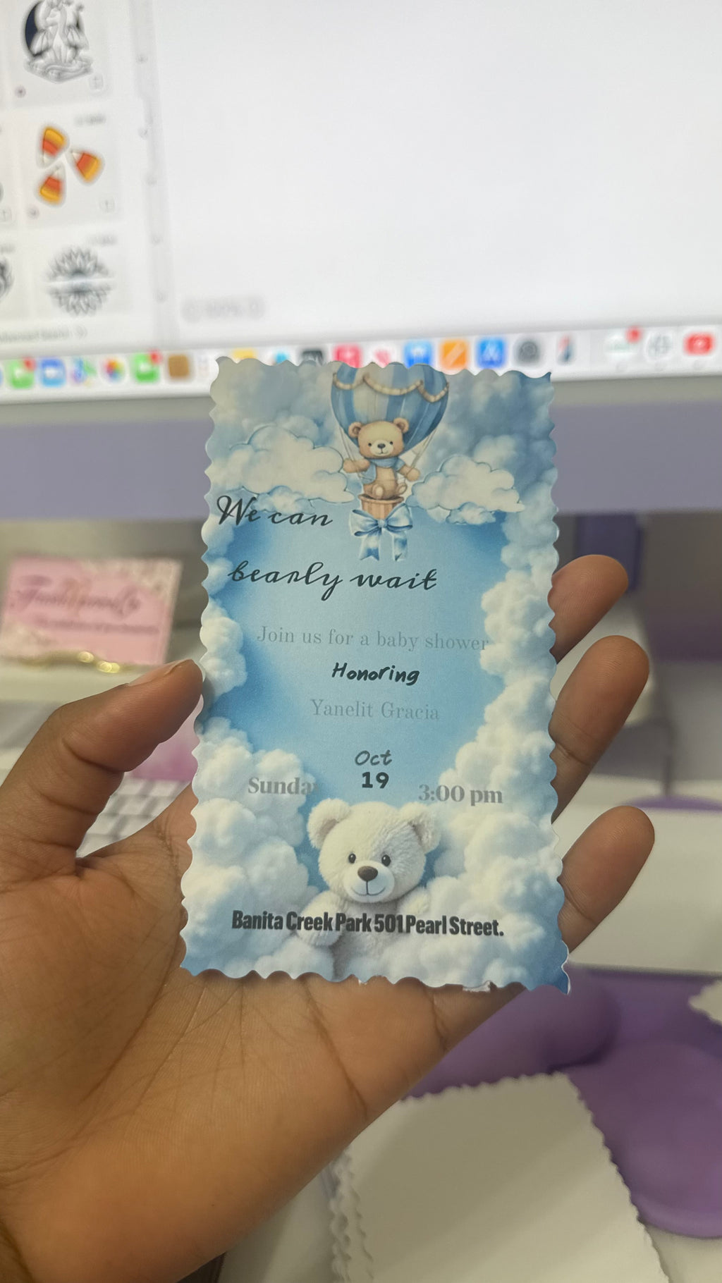 Baby Shower Invitation Cards - Set of 30