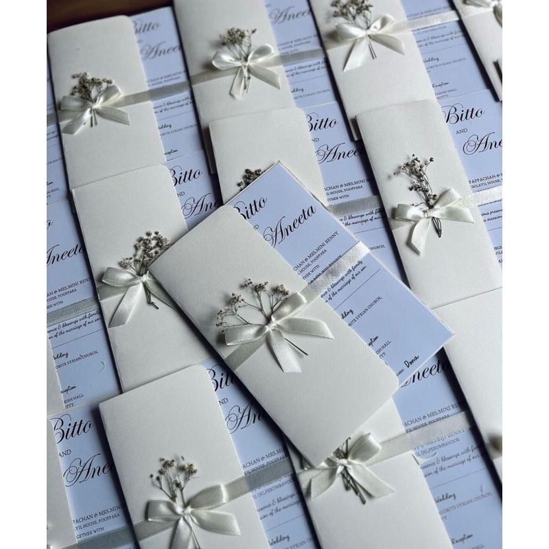 Wedding Invitation Card - Set of 50