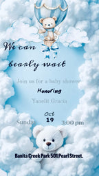 Baby Shower Invitation Cards - Set of 30