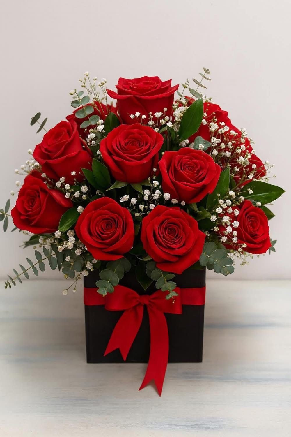 Luxury Red Rose Box