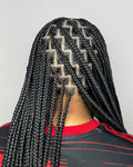 Medium Knotless Braids