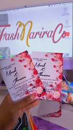 Wedding invitation card - Set of 36